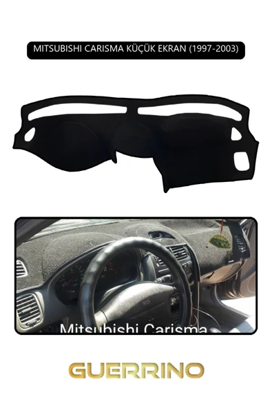 MITSUBISHI CARISMA KÜÇÜK EKRAN 1997-2003TORPİDO KORUMA KILIFI SİYAH KENAR ürün görseli 1