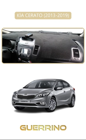 KİA CERATO 2013-2019TORPİDO KORUMA KILIFI BEJ KENAR ürün görseli 1