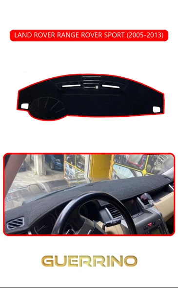 LAND ROVER RANGE ROVER SPORT 2005-2013TORPİDO KORUMA KILIFI KIRMIZI KENAR ürün görseli 1