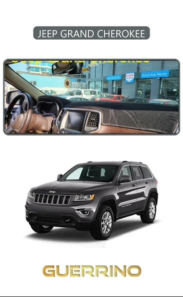 JEEP GRAND CHEROKEETORPİDO KORUMA KILIFI GRİ KENAR ürün görseli 1