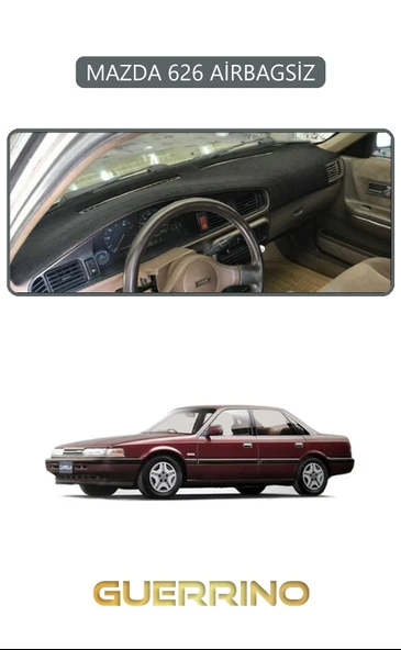 MAZDA 626 AİRBAGSİZTORPİDO KORUMA KILIFI GRİ KENAR ürün görseli 1