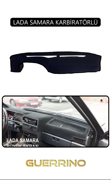 LADA SAMARA KARBİRATÖRLÜTORPİDO KORUMA KILIFI SİYAH KENAR ürün görseli 1
