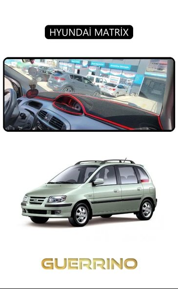 HYUNDAİ MATRİXTORPİDO KORUMA KILIFI SİYAH KENAR ürün görseli 1