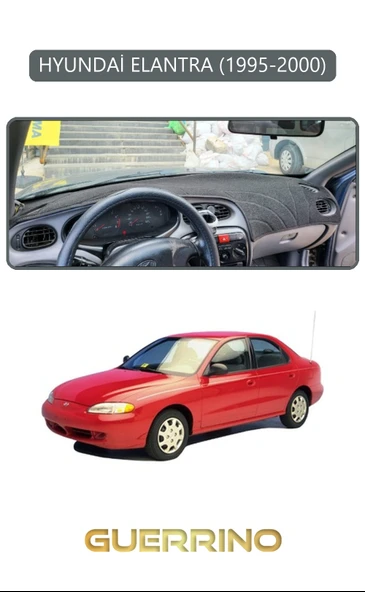 HYUNDAİ ELANTRA 1995-2000TORPİDO KORUMA KILIFI GRİ KENAR ürün görseli 1
