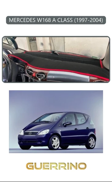 MERCEDES W168 A CLASS 1997-2004TORPİDO KORUMA KILIFI GRİ KENAR ürün görseli 1