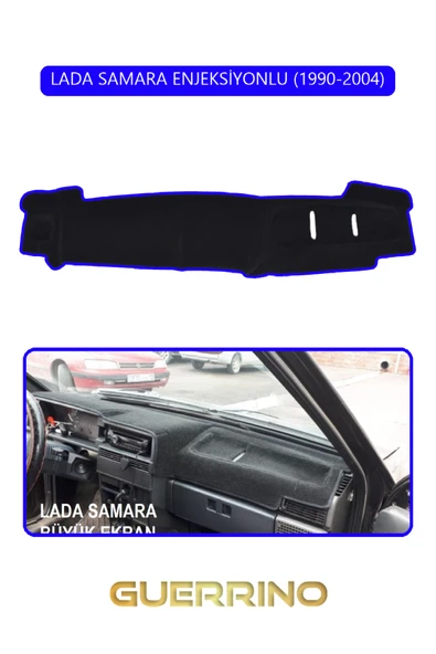 LADA SAMARA ENJEKSİYONLU 1990-2004TORPİDO KORUMA KILIFI MAVİ KENAR ürün görseli 1