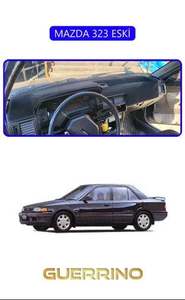 MAZDA 323 ESKİTORPİDO KORUMA KILIFI MAVİ KENAR ürün görseli 1