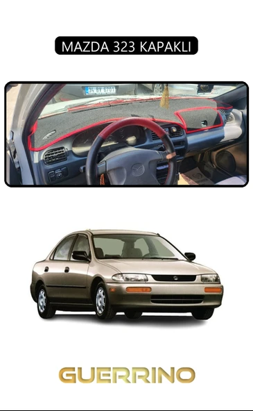 MAZDA 323 KAPAKLITORPİDO KORUMA KILIFI SİYAH KENAR ürün görseli 1