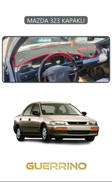 MAZDA 323 KAPAKLITORPİDO KORUMA KILIFI GRİ KENAR ürün görseli 1