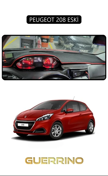 PEUGEOT 208 ESKİTORPİDO KORUMA KILIFI SİYAH KENAR ürün görseli 1