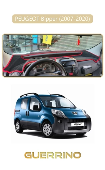 PEUGEOT Bipper (2007-2020)TORPİDO KORUMA KILIFI BEJ KENAR ürün görseli 1