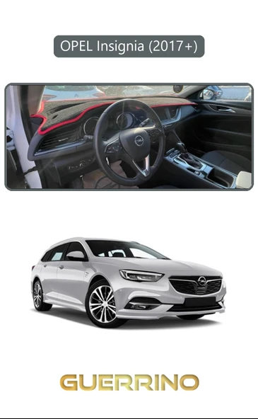 OPEL Insignia (2017 + )TORPİDO KORUMA KILIFI GRİ KENAR ürün görseli 1