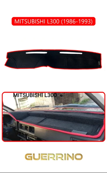 MITSUBISHI L300 1986-1993TORPİDO KORUMA KILIFI KIRMIZI KENAR ürün görseli 1