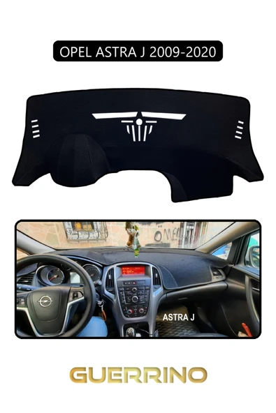 OPEL Astra J (2009-2020)TORPİDO KORUMA KILIFI SİYAH KENAR ürün görseli 1