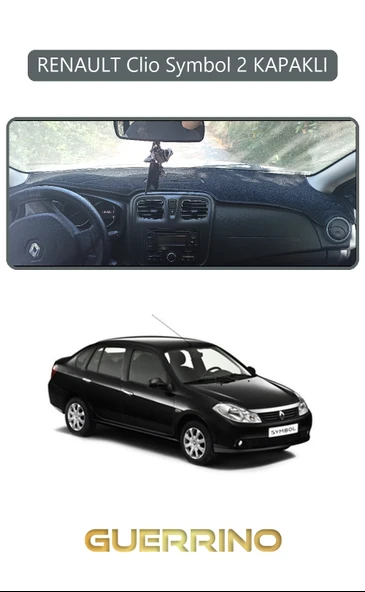 RENAULT Clio Symbol 2 KAPAKLITORPİDO KORUMA KILIFI GRİ KENAR ürün görseli 1