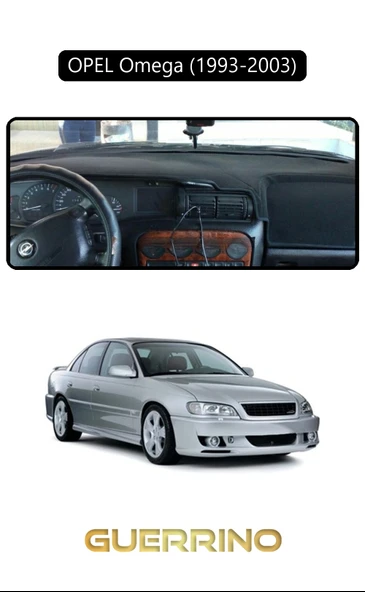 OPEL Omega (1993-2003)TORPİDO KORUMA KILIFI SİYAH KENAR ürün görseli 1