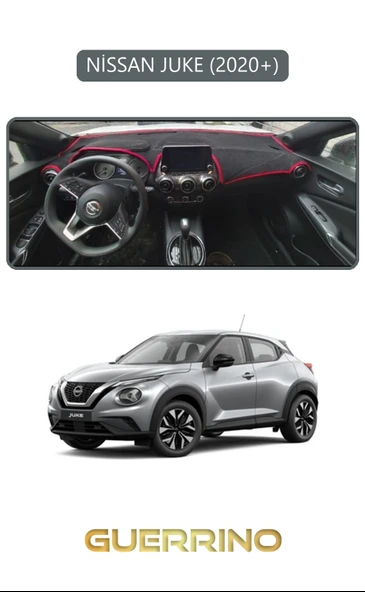 NİSSAN JUKE 2020+TORPİDO KORUMA KILIFI GRİ KENAR ürün görseli 1