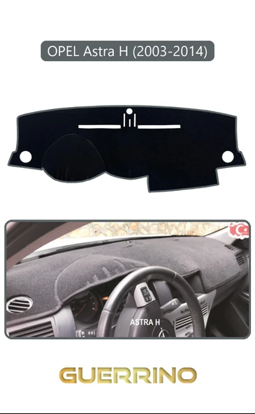OPEL Astra H (2003-2014)TORPİDO KORUMA KILIFI GRİ KENAR ürün görseli 1