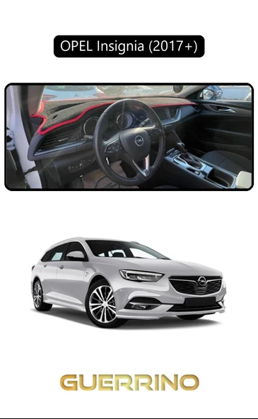OPEL Insignia (2017 + )TORPİDO KORUMA KILIFI SİYAH KENAR ürün görseli 1
