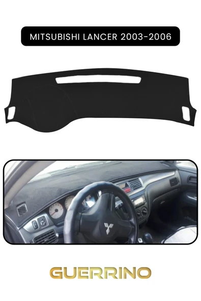 MITSUBISHI LANCER 2003-2006TORPİDO KORUMA KILIFI SİYAH KENAR ürün görseli 1