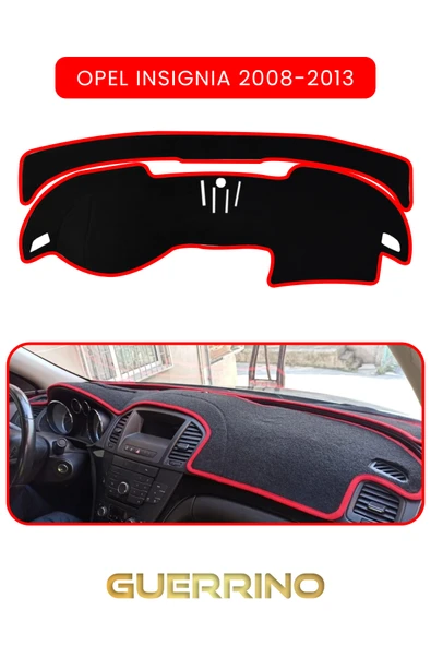 OPEL Insignia (2008-2013)TORPİDO KORUMA KILIFI KIRMIZI KENAR ürün görseli 1