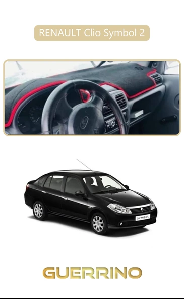 RENAULT Clio Symbol 2TORPİDO KORUMA KILIFI BEJ KENAR ürün görseli 1