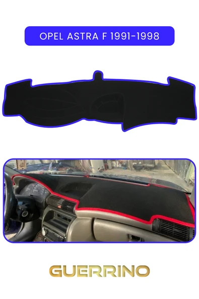 OPEL Astra F 1991-1998TORPİDO KORUMA KILIFI MAVİ KENAR ürün görseli 1