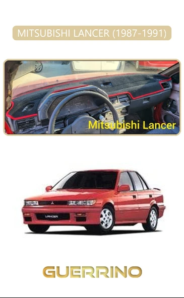 MITSUBISHI LANCER 1987-1991TORPİDO KORUMA KILIFI BEJ KENAR ürün görseli 1