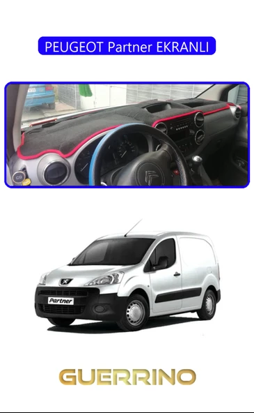 PEUGEOT Partner EKRANLITORPİDO KORUMA KILIFI MAVİ KENAR ürün görseli 1