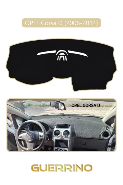OPEL Corsa D (2006-2014)TORPİDO KORUMA KILIFI BEJ KENAR ürün görseli 1