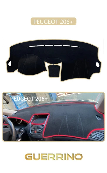 PEUGEOT 206+TORPİDO KORUMA KILIFI BEJ KENAR ürün görseli 1