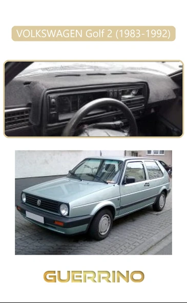 VOLKSWAGEN Golf 2(1983-1992)TORPİDO KORUMA KILIFI BEJ KENAR ürün görseli 1