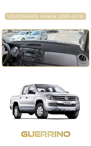 VOLKSWAGEN Amarok (2009-2016)TORPİDO KORUMA KILIFI BEJ KENAR ürün görseli 1