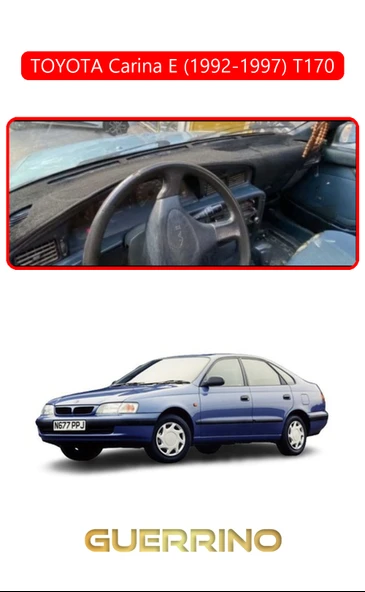 TOYOTA Carina E (1992-1997) T170TORPİDO KORUMA KILIFI KIRMIZI KENAR ürün görseli 1