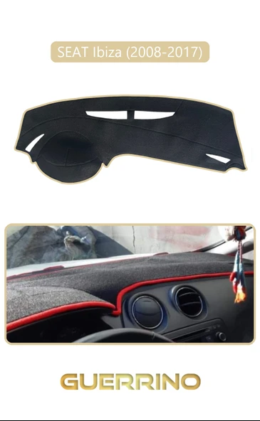 SEAT Ibiza (2008-2017)TORPİDO KORUMA KILIFI BEJ KENAR ürün görseli 1