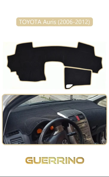 TOYOTA Auris (2006-2012)TORPİDO KORUMA KILIFI BEJ KENAR ürün görseli 1