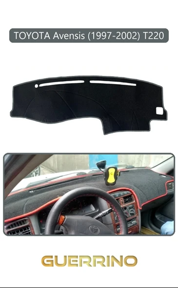 TOYOTA Avensis (1997-2002) T220TORPİDO KORUMA KILIFI GRİ KENAR ürün görseli 1