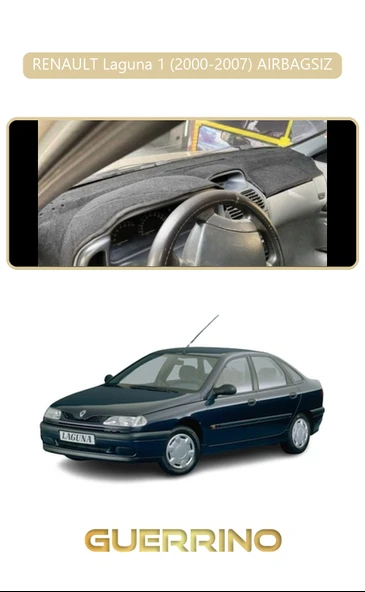 RENAULT Laguna 1 (2000-2007) AIRBAGSIZTORPİDO KORUMA KILIFI BEJ KENAR ürün görseli 1