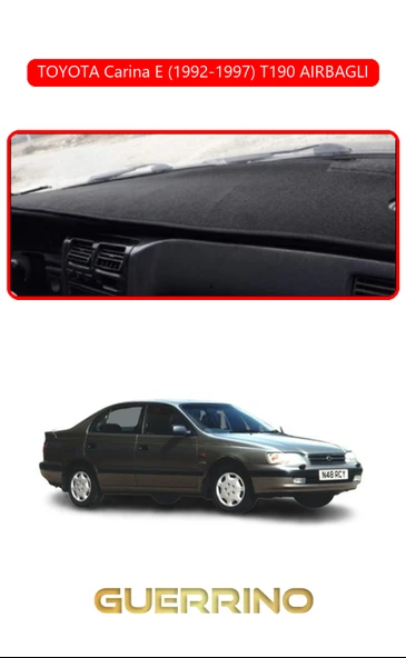 TOYOTA Carina E (1992-1997) T190TORPİDO KORUMA KILIFI KIRMIZI KENAR ürün görseli 1