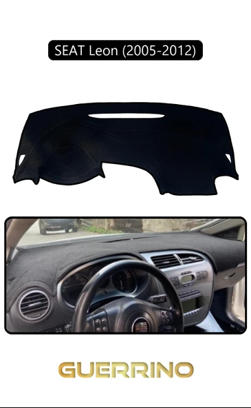 SEAT Leon (2005-2012)TORPİDO KORUMA KILIFI SİYAH KENAR ürün görseli 1