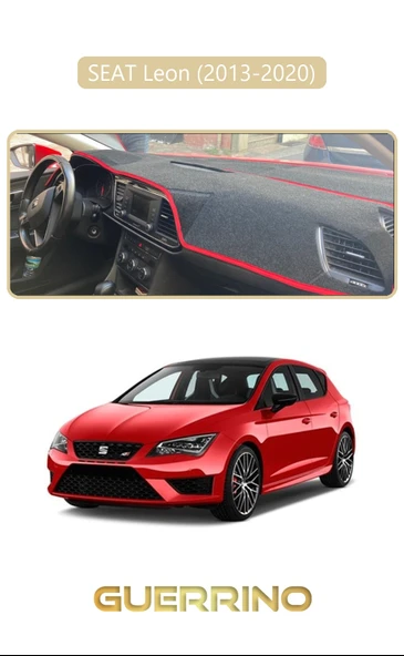 SEAT Leon (2013-2020)TORPİDO KORUMA KILIFI BEJ KENAR ürün görseli 1