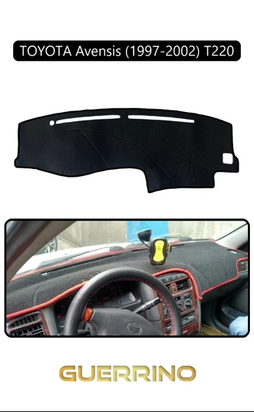 TOYOTA Avensis (1997-2002) T220TORPİDO KORUMA KILIFI SİYAH KENAR ürün görseli 1