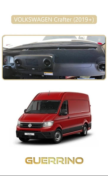 VOLKSWAGEN Crafter (2019+)TORPİDO KORUMA KILIFI BEJ KENAR ürün görseli 1