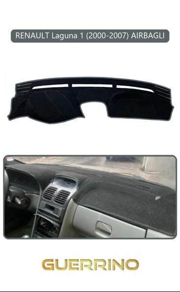 RENAULT Laguna 1 (2000-2007) AIRBAGLITORPİDO KORUMA KILIFI GRİ KENAR ürün görseli 1