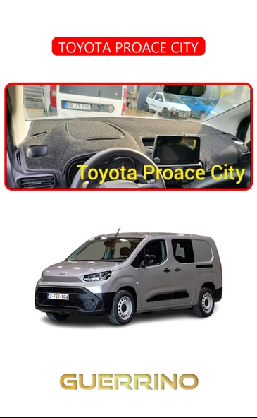 TOYOTA PROACE CITYTORPİDO KORUMA KILIFI KIRMIZI KENAR ürün görseli 1