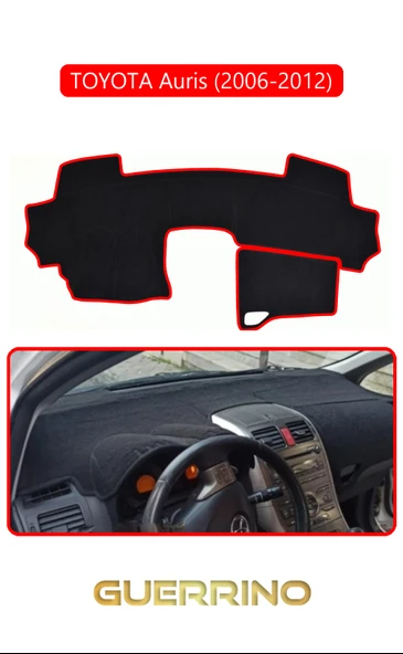 TOYOTA Auris (2006-2012)TORPİDO KORUMA KILIFI KIRMIZI KENAR ürün görseli 1