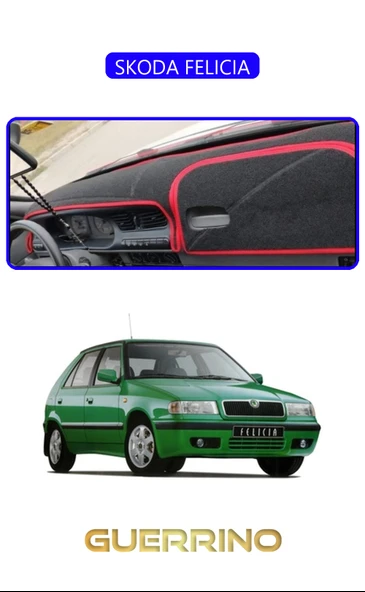 SKODA FELICIATORPİDO KORUMA KILIFI MAVİ KENAR ürün görseli 1