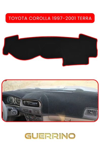 TOYOTA Corolla (1997-2001) TERRATORPİDO KORUMA KILIFI KIRMIZI KENAR ürün görseli 1