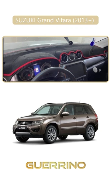 SUZUKI Grand Vitara (2013+) TORPİDO KORUMA KILIFI BEJ KENAR ürün görseli 1