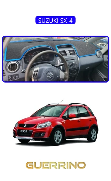 SUZUKI SX-4TORPİDO KORUMA KILIFI MAVİ KENAR ürün görseli 1